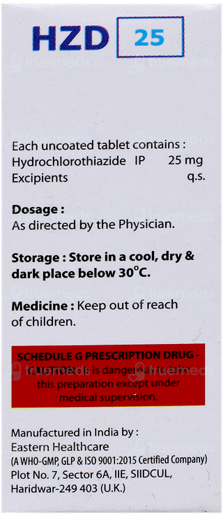 Hzd 25 Tablet 10